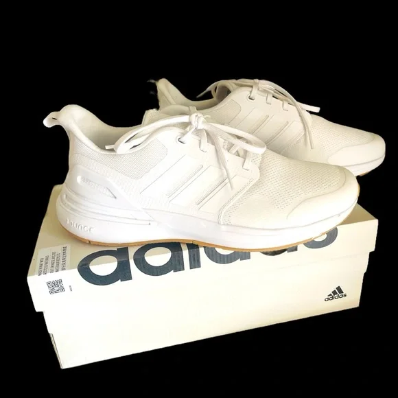 Adidas Kids Size 6Y Rapidasport K White Running Athletic Shoe New in Box - Picture 7 of 10
